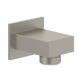 Cutout image of Villeroy & Boch Universal Brushed Nickel Square Shower Outlet